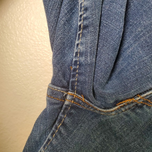 Levi's 518 Straight Leg Jeans in Blue Stretch Denim Size 9 - Picture 10 of 14